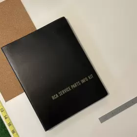 SP-1042 RCA Victor Service Binder Kept Staff Kit #3