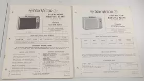 KCS168 RCA Victor Television Service Data Chassis File