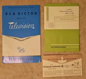32480-1 RCA VICTOR Deluxe Television Instruction Manual