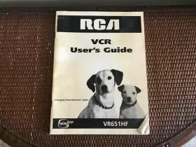 VR651HF RCA Vcr Users