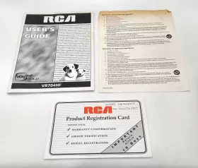 VR704HF RCA Vcr Users Tocom