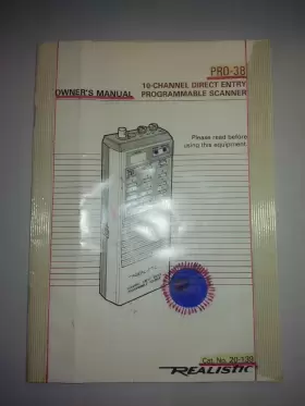 20-139 REALISTIC Channel Scanner Owners Manual