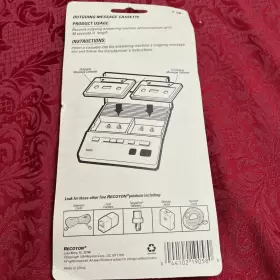 044102190580 RECOTON Outgoing Cassette Tape Answering #2