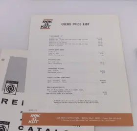 TR-43H REK-O-KUT Recording Playback Catalog #3