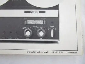 18.161.374 REVOX Service Manual Schematics #3