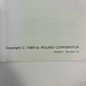 MK-60 RHODES Midi Pamphlet Keyboard Piano Roland #3