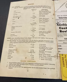 RT-829 ROBERTSHAW Thermal Thermostat Instruction Cooking #3