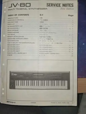 17059626 ROLAND Service Orginal