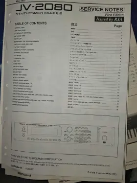 17059873 ROLAND Service Synth Module Orginal