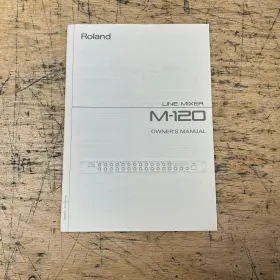 26035311 ROLAND Line Mixer Manual