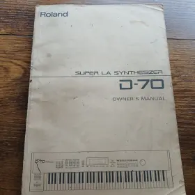 90-3-B3-210 ROLAND Synthesizer Keyboard Workstation Owners