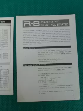 Roland Operation Mode Table Start Guide Manual And Midi #2