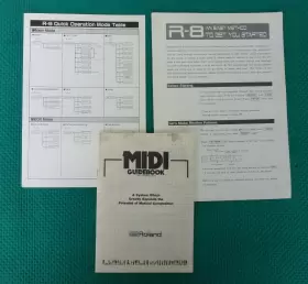 Roland Operation Mode Table Start Guide Manual And Midi