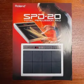 SPD-20 ROLAND Total Percussion Pad Informational Brochure