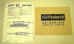 XP-10 ROLAND Synthesizer Service Manual Diagrams Circuit