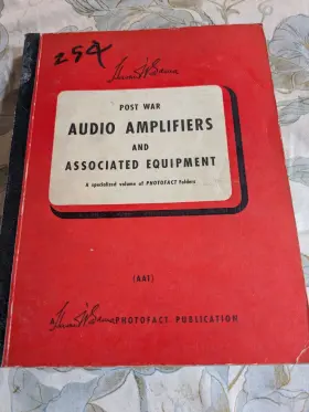 00001951 SAMS Audio Amplifier Photofact Bogen Grommes Scott