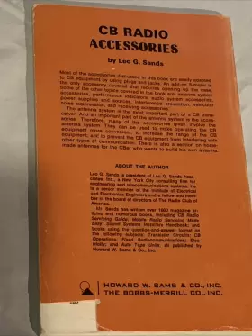 21124 SAMS Cb Radio Paperback Book Leo Sands Printing #2
