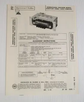 244079-R91 SAMS Photofact Schematic International Harvester
