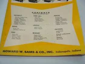 AR-137 SAMS Photofact Schematics Service Data Manual Auto #2
