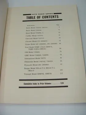 AR-51 SAMS Photofact Auto Radio Schematics #3