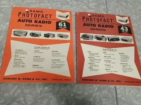 AR-61 SAMS Photofact Auto Radio Vol April