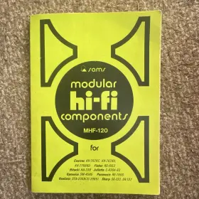 MHF-120 SAMS Modular Fi Manual Schematics