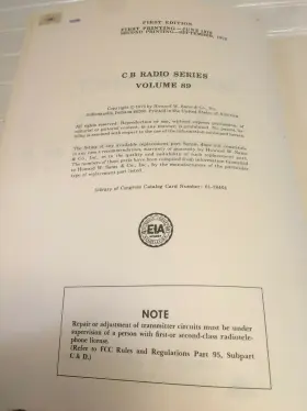 CB-89 SAMS PHOTOFACT Schematics Service Data Manual #2