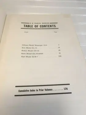 CB-89 SAMS PHOTOFACT Schematics Service Data Manual #3
