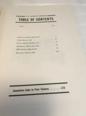 CB-97 SAMS PHOTOFACT Schematics Service Data Manual #3