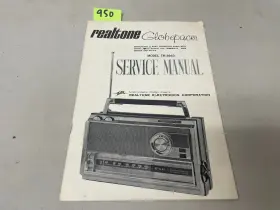 TR-2663 SAMS Realtone Globepacer Service Manual Book Repair