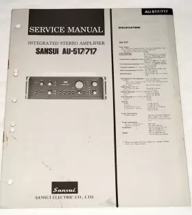 AU-517-717 SANSUI Service Manual