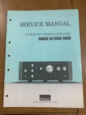 AU-9900 SANSUI Amplifier Service Manual