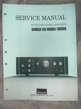AU-9900A-11000A SANSUI Service Manual