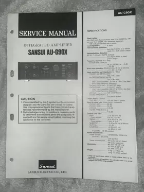 AU-G90X SANSUI Service Manual