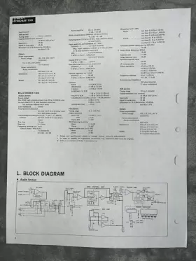 G-9700-971 SANSUI Stereo Service Manual Photocopy #2