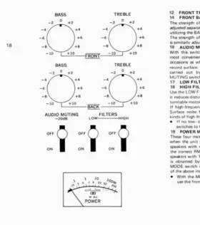 QRX-9001 SANSUI Stereo Receiver Owners Manual Service #3