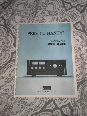 SMO39 SANSUI Service Manual Amplifier Printed