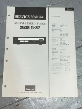 TU-217 SANSUI Stereo Tuner Service Manual
