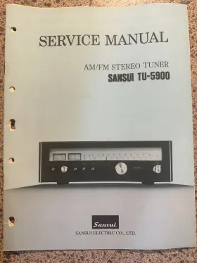 TU-5900 SANSUI Tuner Service Manual