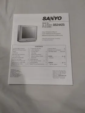 1JC6P1P0173A SANYO Crt Tv Owners Manual