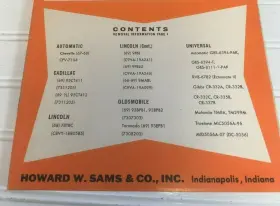 AR-71 SASMS PHOTOFACT Sams Auto Radio Schematics Service Data #2