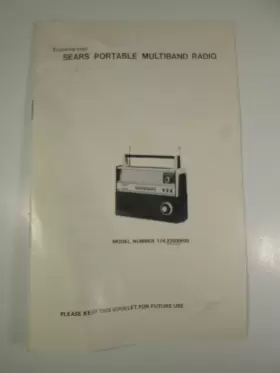 174.22500500 SEARS Multiband Radio Owners Manual