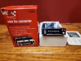 28-62631 SEARS Mini Fm Converter Box Manual #2