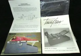 614.299092 SEARS Lifestyler Toning Salon Table Service Owners