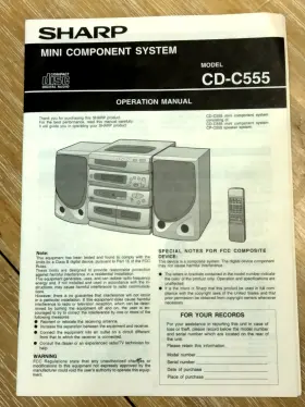 A9503.KF SHARP Mini Operation Manual