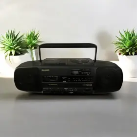 QT-C06 SHARP Gy Boom Box April