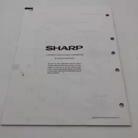 R-415EW SHARP Microwave Service Manual #3