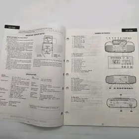 SY0C3QT-CD6GY SHARP Service Manual Gy Stereo Boombox Cd Tape #3