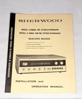 S-7900A SHERWOOD Owners Manual