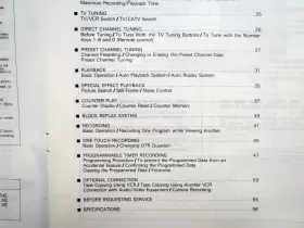 VCR-4520N SHINTOM Vhs Cassette Recorder Owners Manual #3